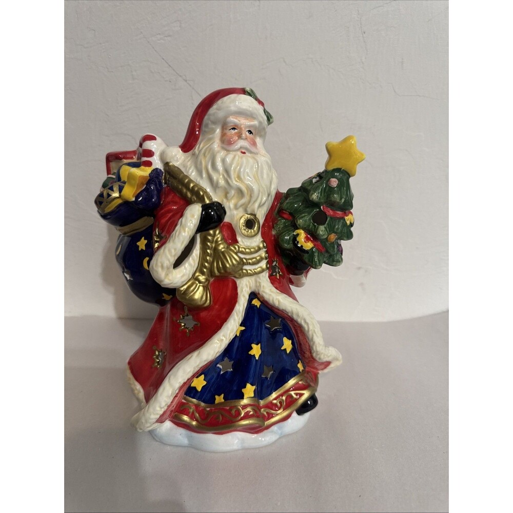 Signature Home Collection Santa Clause Tealight Luminary Christmas Decoration